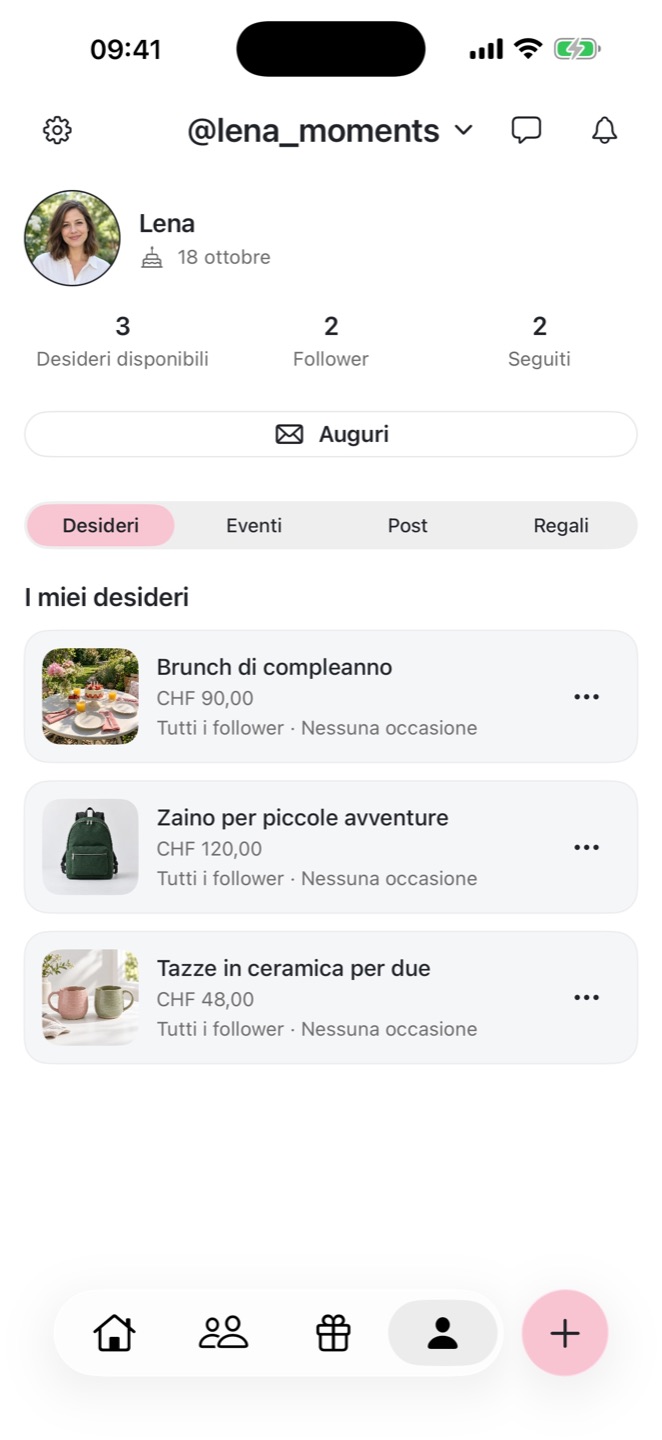 Tutto ciò che ti fa felice, in un unico posto.